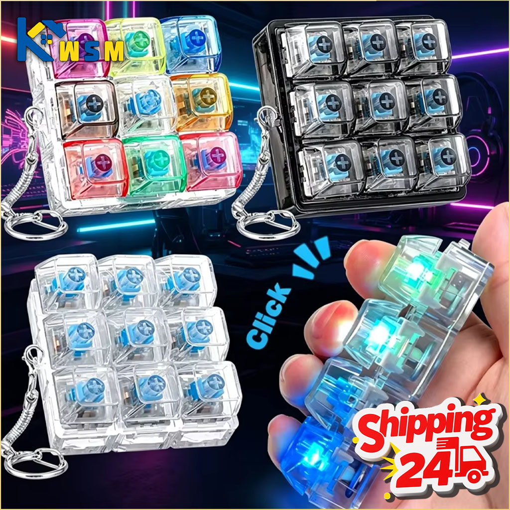 Mechanical Switch Tester - 1-20PCS 9 Keys Mechanical Switch Tester