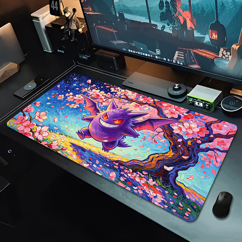 Gaming Keyboard Noise - Mouse Pad sakura Gengar Gaming Accessories