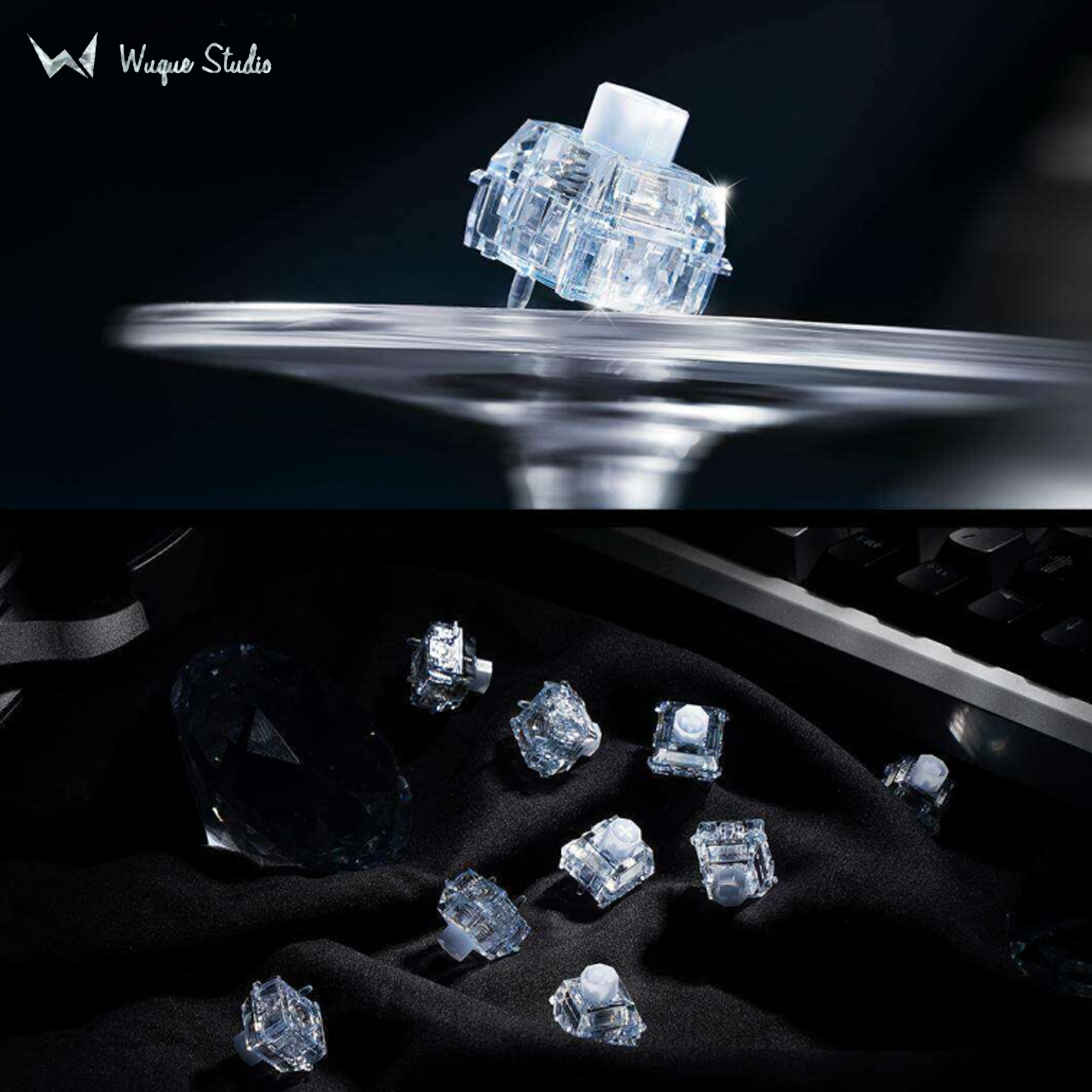 Gaming Keyboard Magnetic Switches - WS Wuque Studio Babao Diamond Series