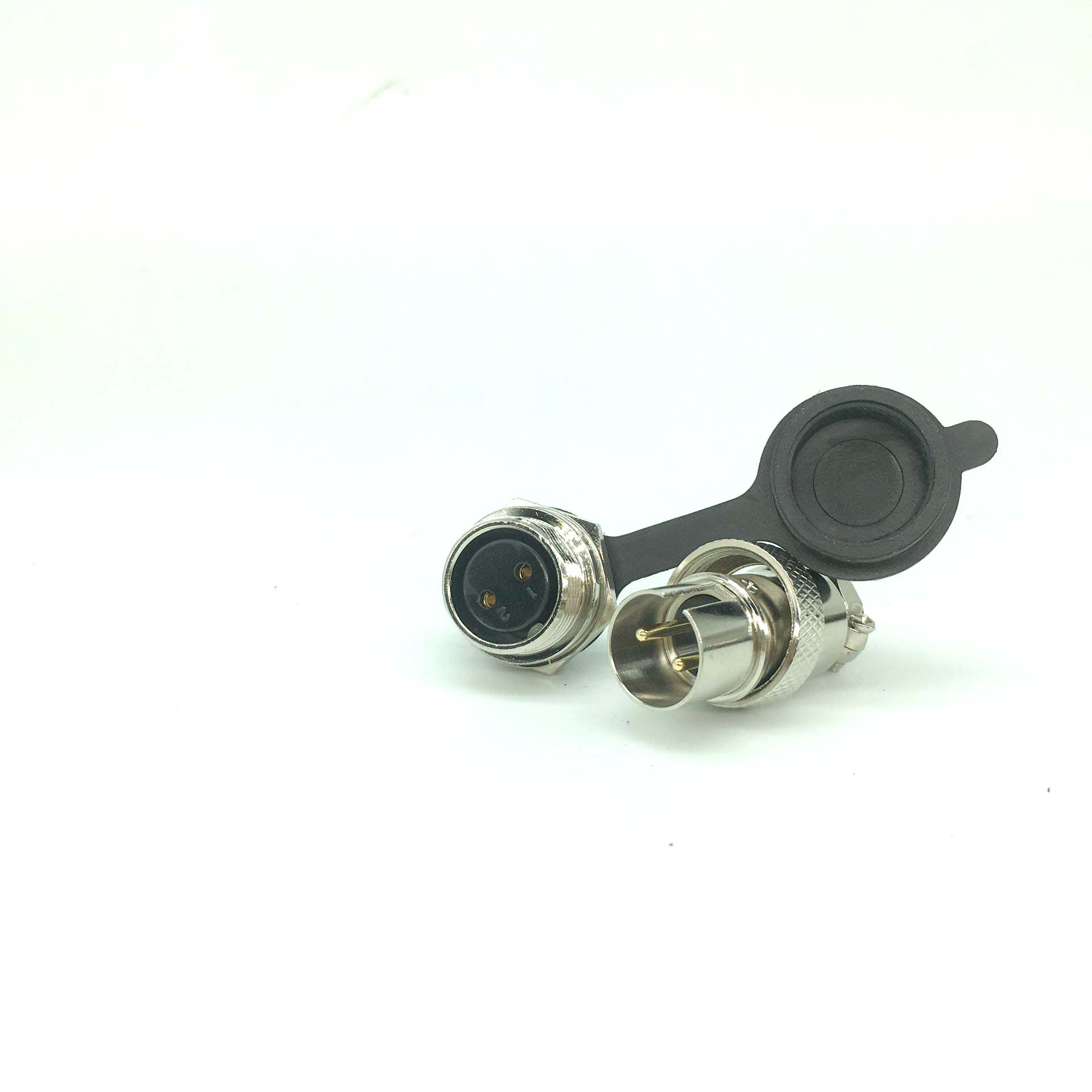 Aviator Connector Kit - 2 Set GX16 2-Pin Gold Plated