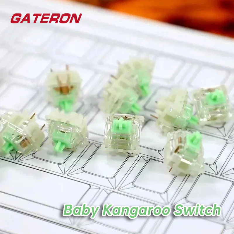 Gaming Keyboard Hot Swappable - GATERON Kangaroo Switch Mechanical Keyboard Tactile