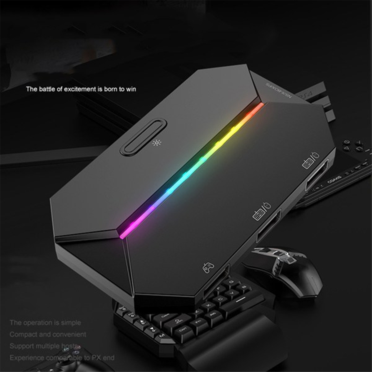 Gaming Keyboard And Mouse Converter For Mobile - G6L Gaming Keyboard Mouse Converter Portable