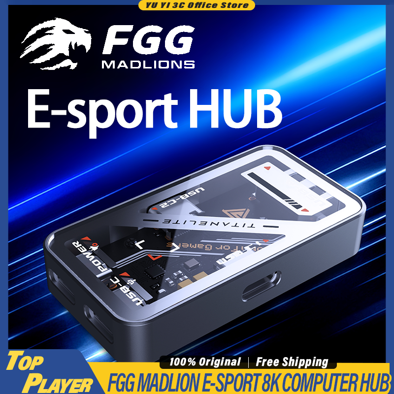 Gaming Keyboard Splitter - FGG MADLIONS Gaming USB Hub Stable