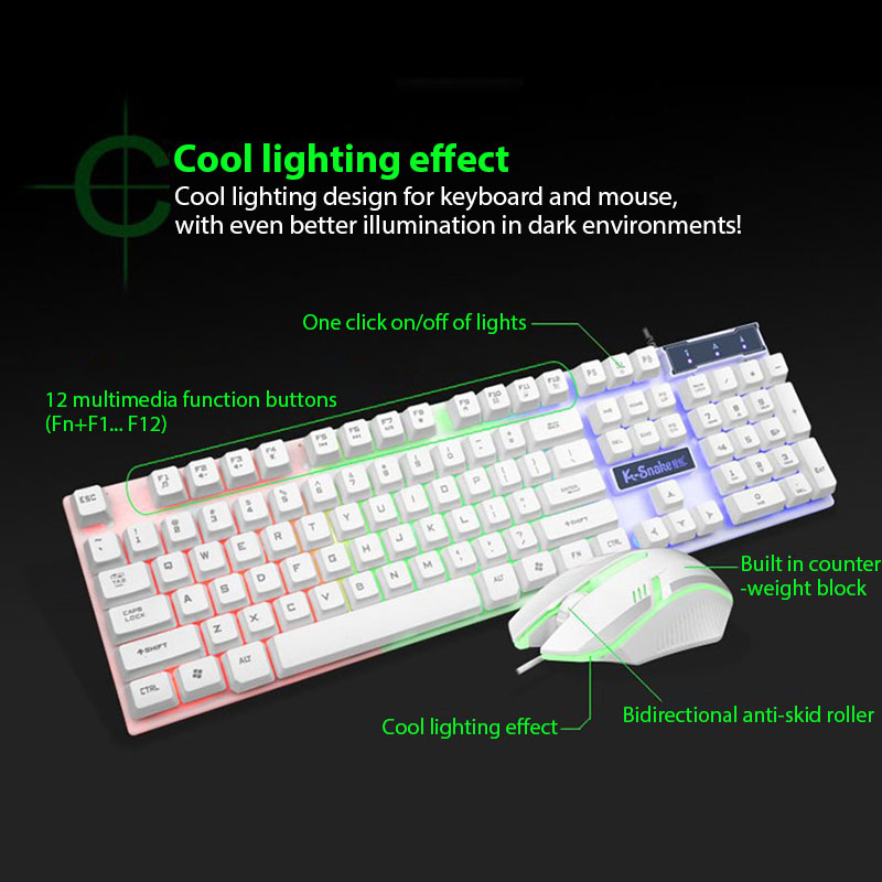 KM320 Keyboard And Mouse Set W - Gaming Keyboard Bundle incelemesi ve fiyatı