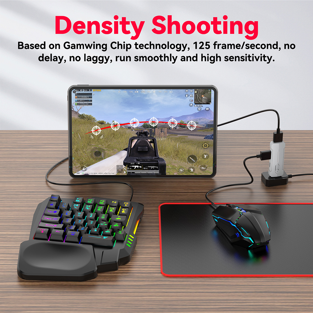 5 in 1 Mobile Game Converter K - Gaming Keyboard And Mouse Converter For Mobile incelemesi ve fiyatı