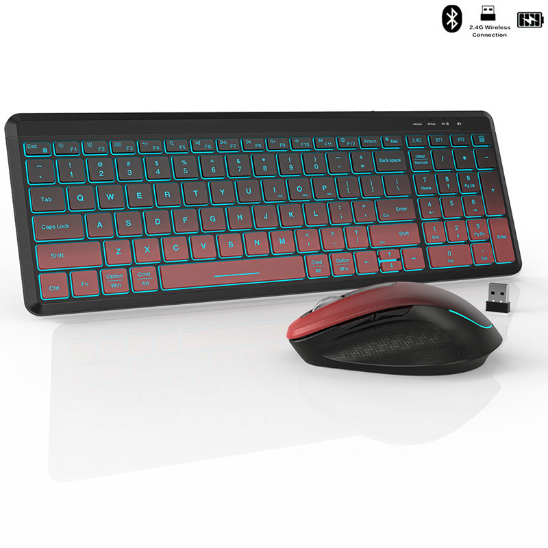 RGB Backlit Silent Wireless Ke - Gaming Keyboard Bundle incelemesi ve fiyatı