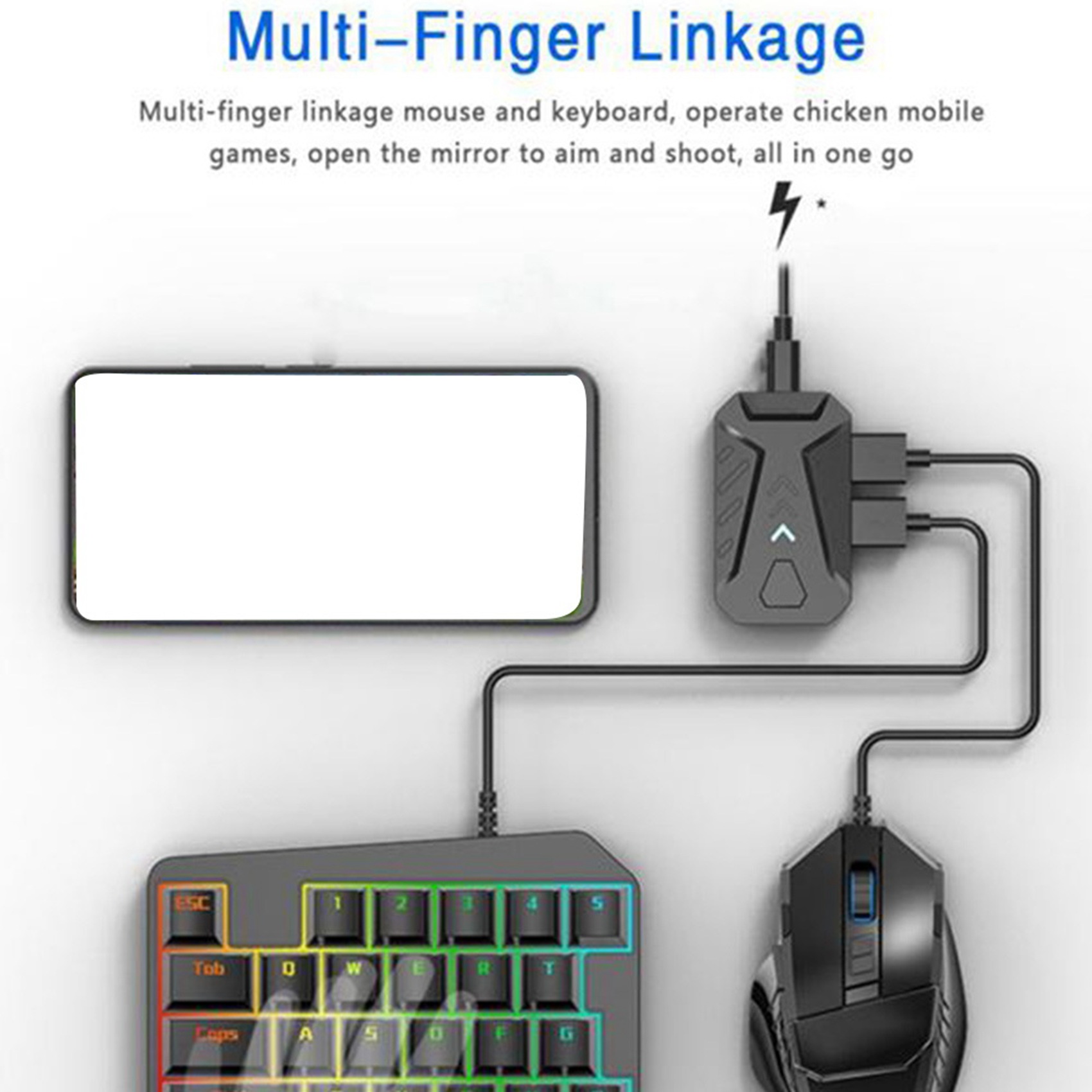 N15R-Portable Mobile Gaming Ke - Gaming Keyboard And Mouse Converter For Mobile incelemesi ve fiyatı