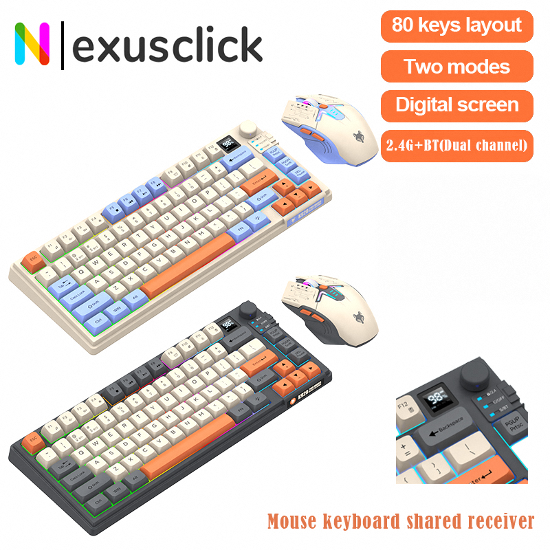 New Dual-Mode 80 Keys Wireless - Gaming Keyboard Bundle incelemesi ve fiyatı