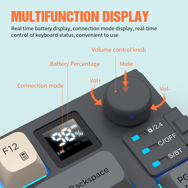 New Dual-Mode 80 Keys Wireless - Gaming Keyboard Bundle incelemesi ve fiyatı