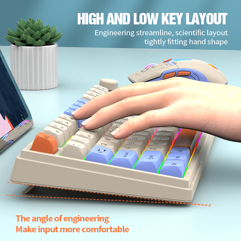 New Dual-Mode 80 Keys Wireless - Gaming Keyboard Bundle incelemesi ve fiyatı