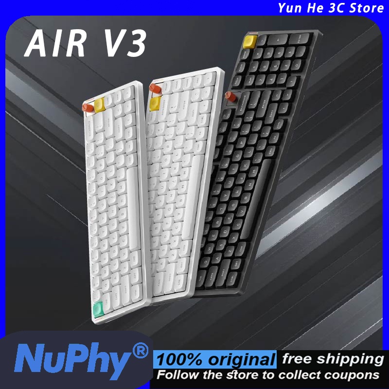 NuPhy Air V3 Low Profile Mecha - Gaming Keyboard That Is Quiet incelemesi ve fiyatı