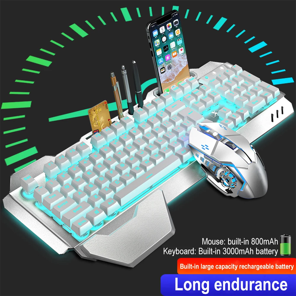 K680 Rechargeable 2.4G wireles - Gaming Keyboard Bundle incelemesi ve fiyatı