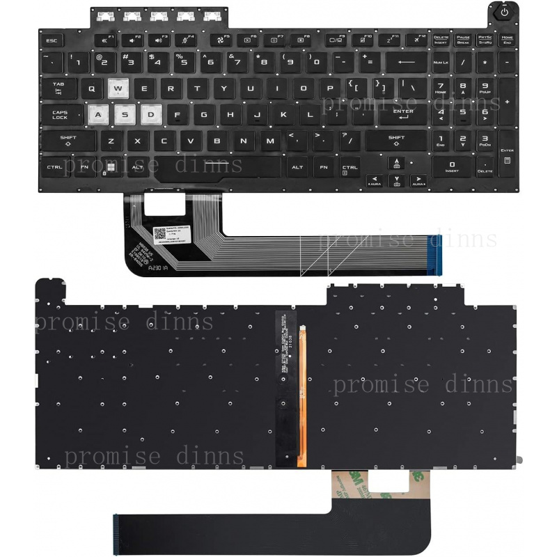 M   US Keyboard for Asus TUF G - Gaming Keyboard Backlit incelemesi ve fiyatı