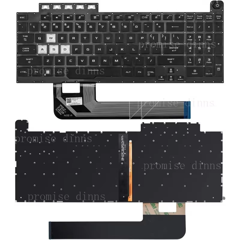 M   US Keyboard for Asus TUF G - Gaming Keyboard Backlit incelemesi ve fiyatı