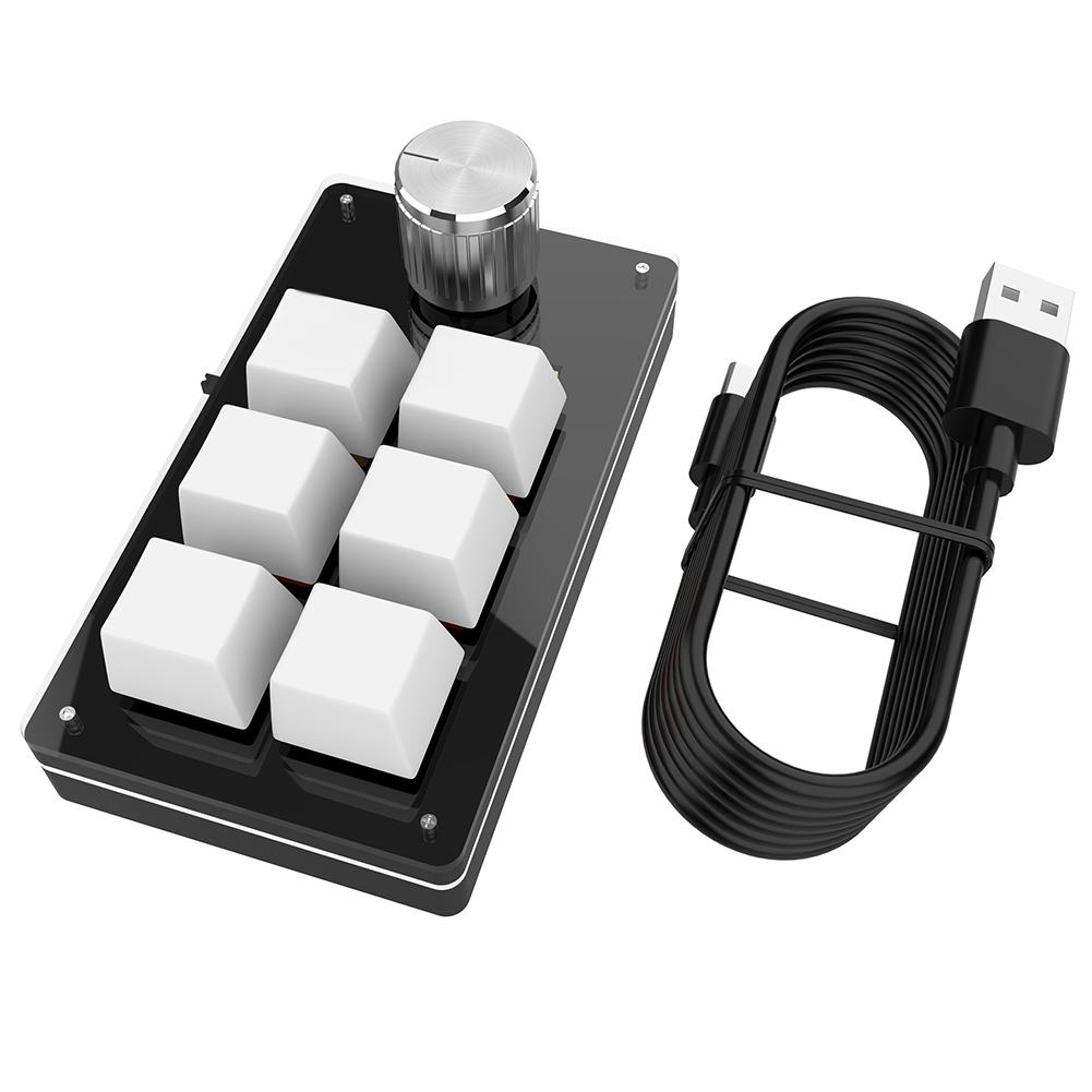 6 Key 1 Knob One Handed Mechan - Gaming Keyboard 1 Hand incelemesi ve fiyatı