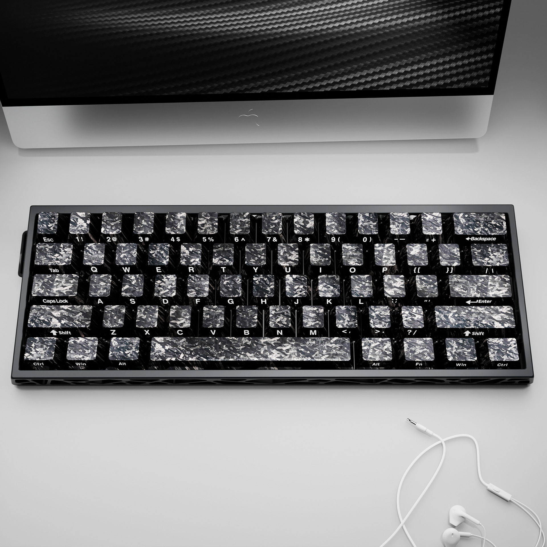2026 New Carbon Fiber Texture  - Gaming Keyboard Magnetic Switches incelemesi ve fiyatı