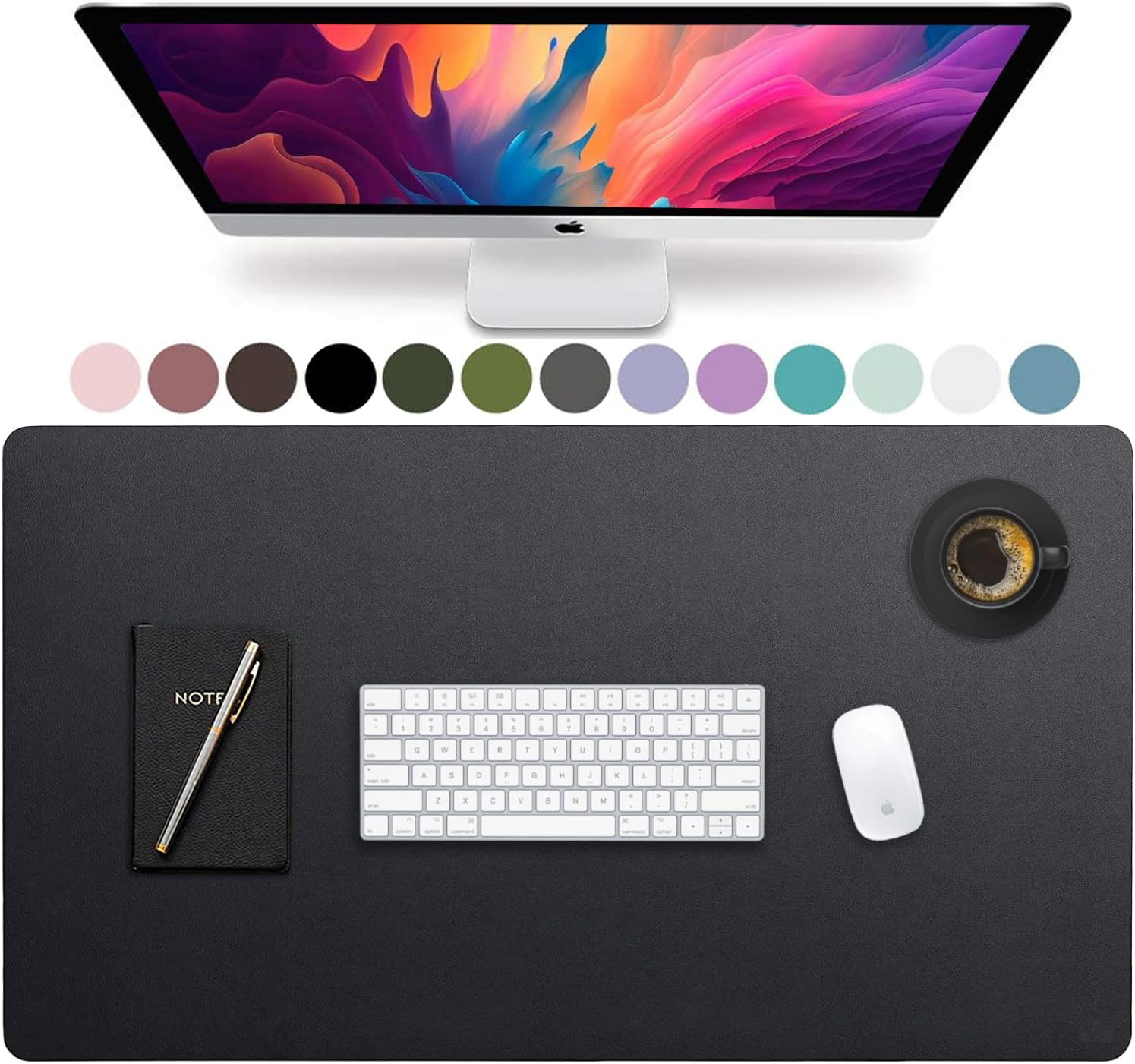 Large Size Leather Desk Pad,Of - Gaming Keyboard Tactile incelemesi ve fiyatı