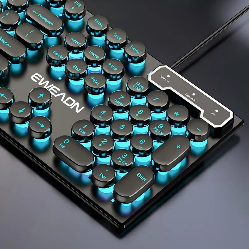 Retro Punk Mechanical Feel Key - Gaming Keyboard Backlit incelemesi ve fiyatı