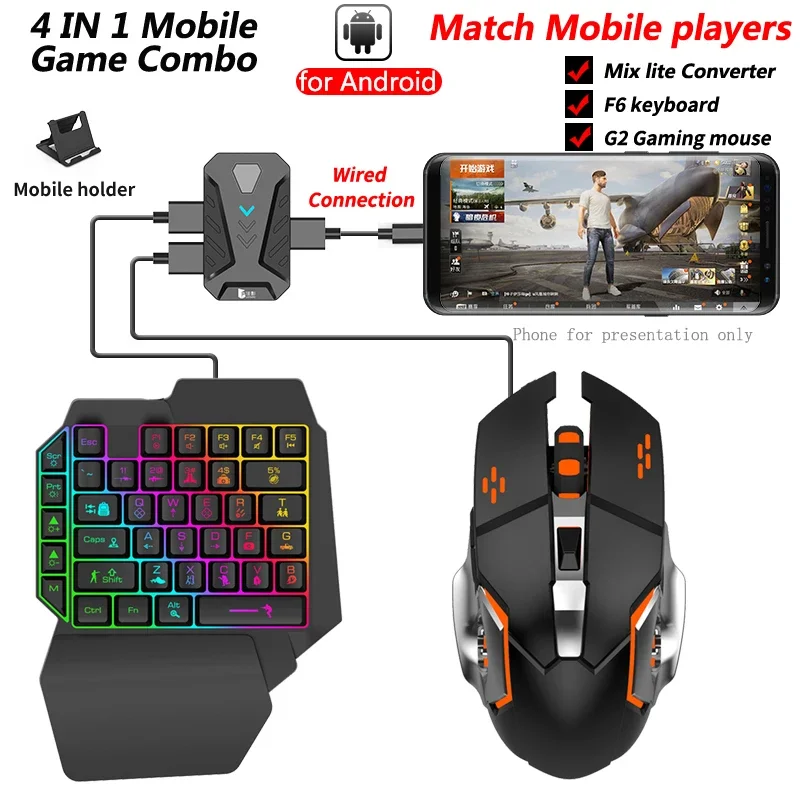 In stock Mixlite Gamepad for M - Gaming Keyboard And Mouse Converter For Mobile incelemesi ve fiyatı