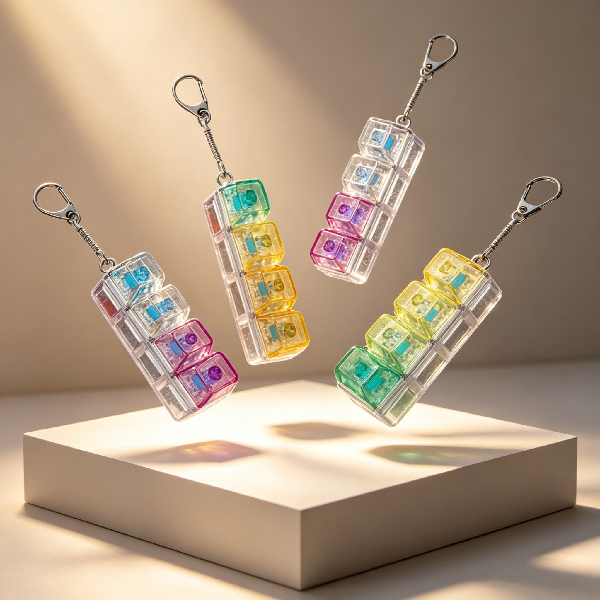 4-Key Switch Tester Keychain - - Mechanical Switch Tester incelemesi ve fiyatı