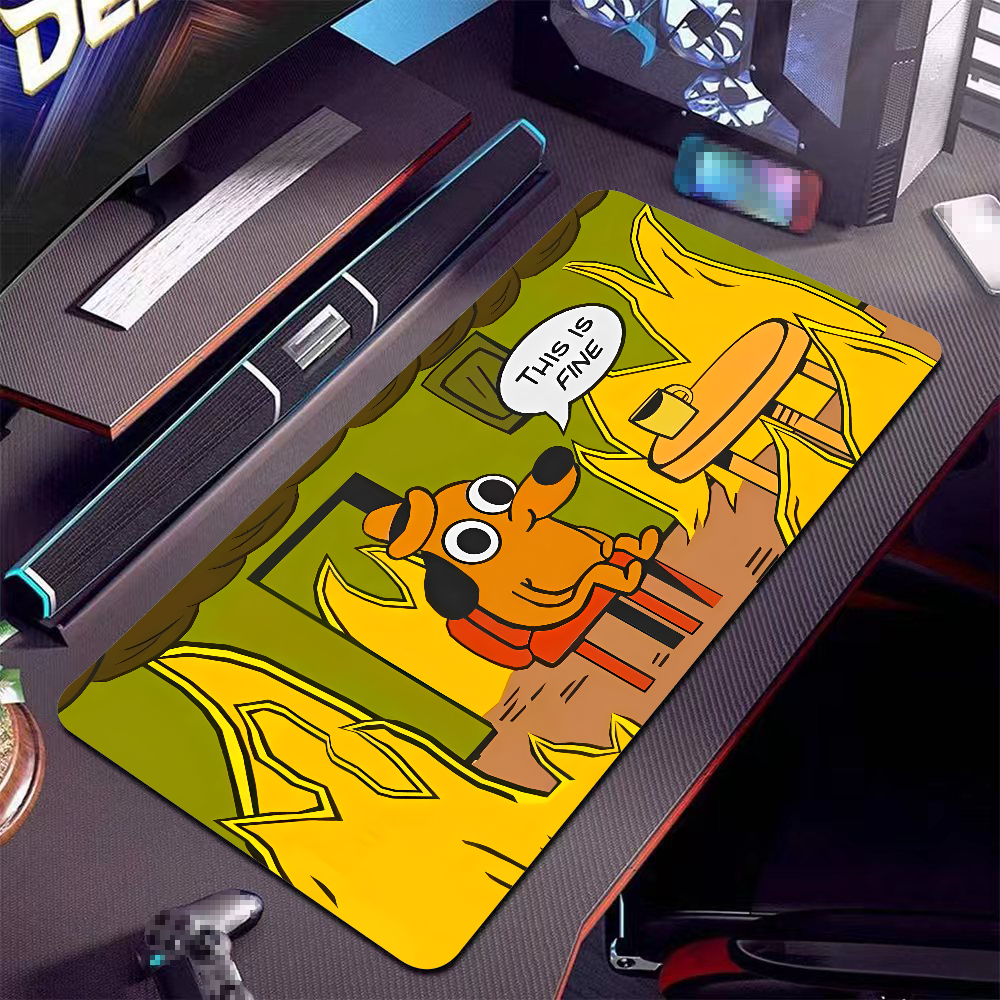 This Is Fine Dog Dachshund Mou - Gaming Keyboard Tactile incelemesi ve fiyatı