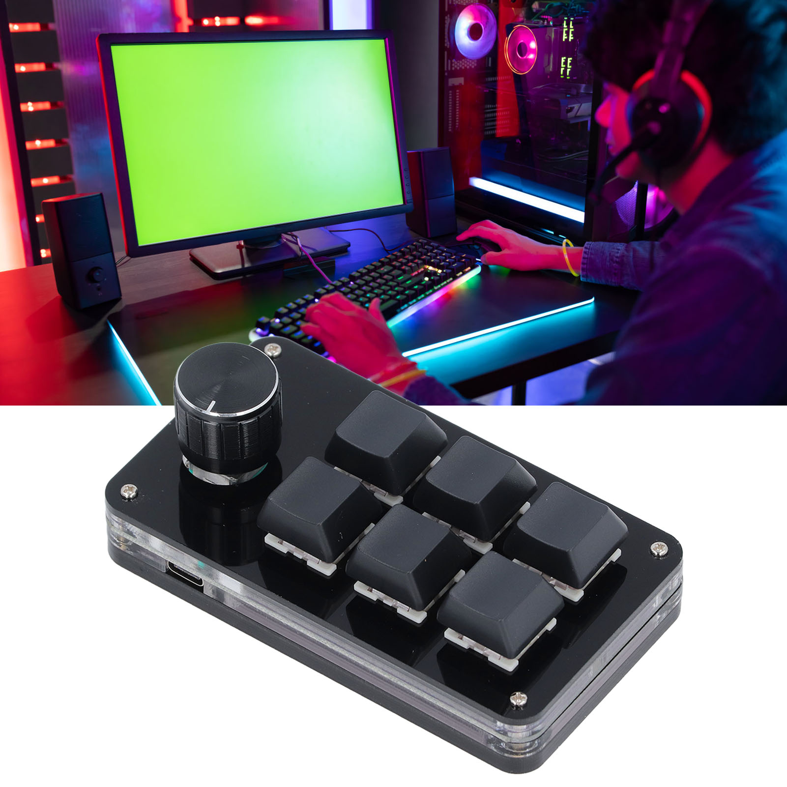 Mini Macro Mechanical Gaming K - Gaming Keyboard 1 Hand incelemesi ve fiyatı