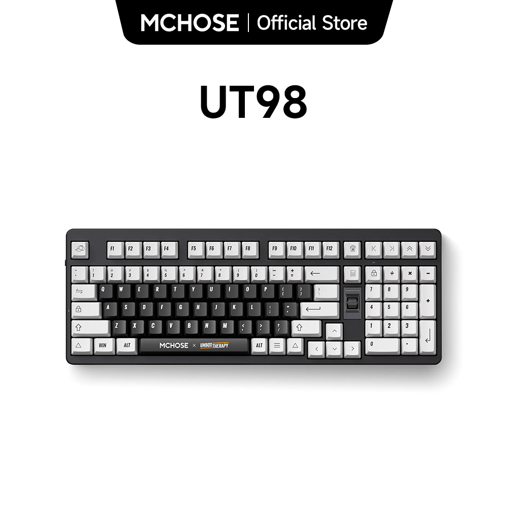 MCHOSE x Unbox Therapy - UT98  - Gaming Keyboard That Is Quiet incelemesi ve fiyatı