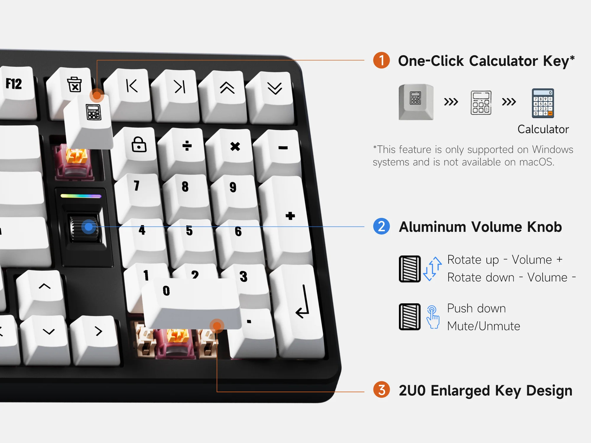 MCHOSE x Unbox Therapy - UT98  - Gaming Keyboard That Is Quiet incelemesi ve fiyatı