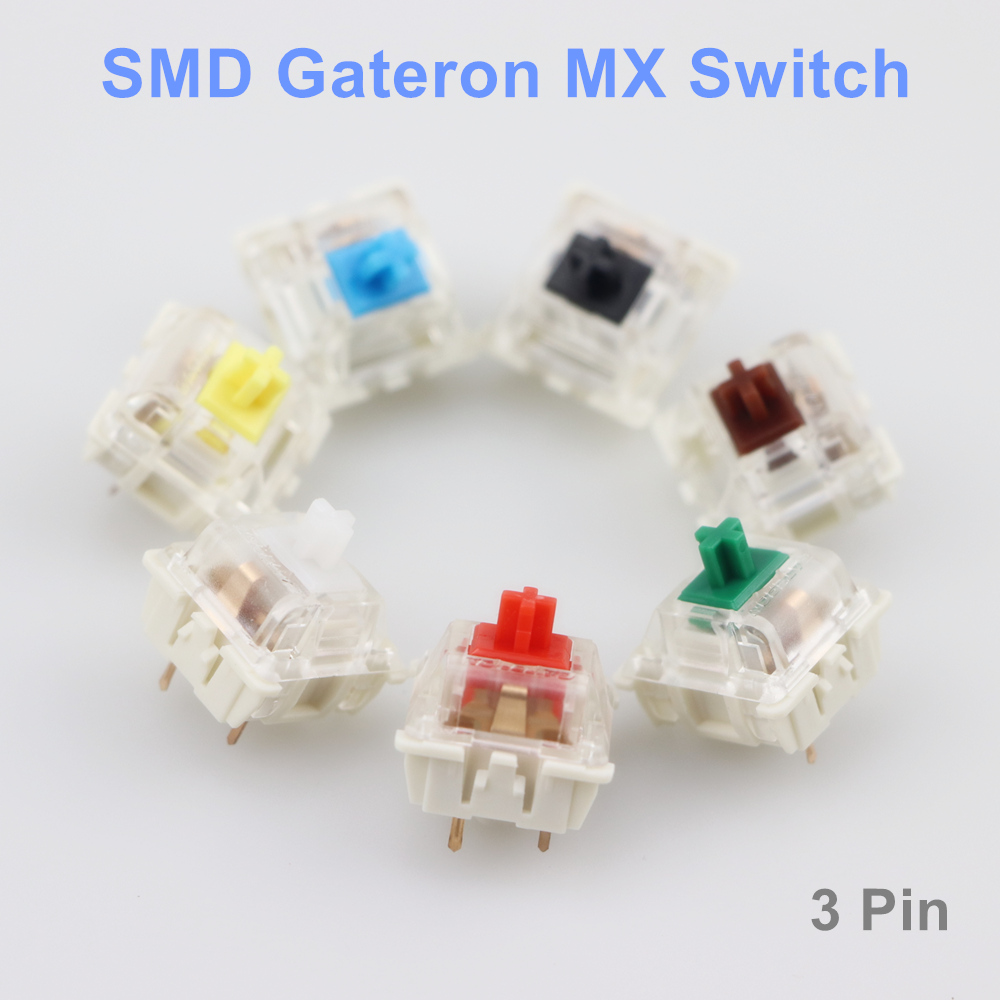 Gateron SMD Switches black red - Keyboard Gaming Blue Switch incelemesi ve fiyatı