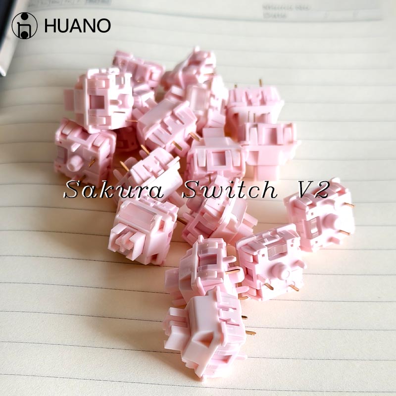 HUANO Sakura V2 Switch 5-Pins  - Gaming Keyboard Hot Swappable incelemesi ve fiyatı