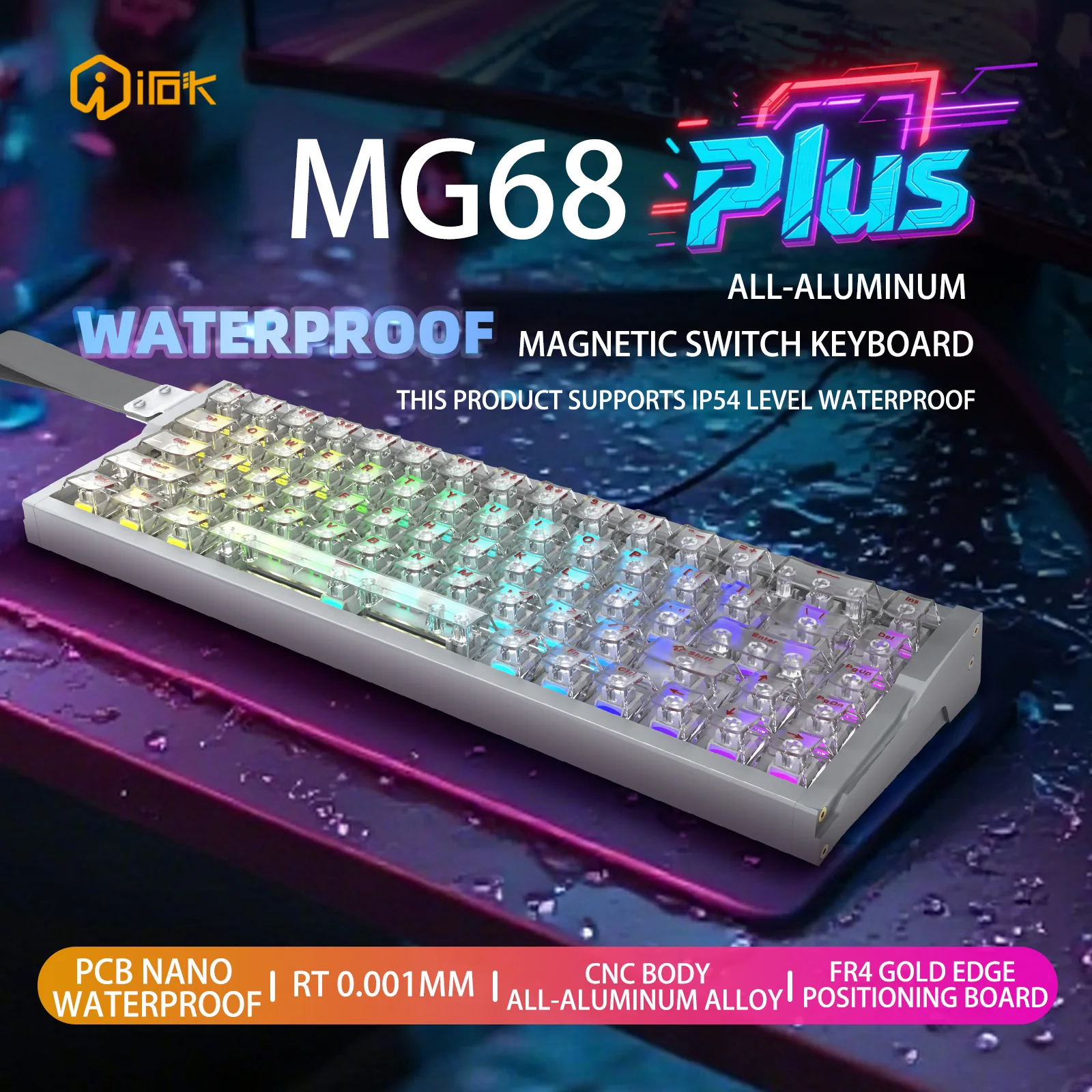 IROK MG68 PRO 8K Magnetic Swit - Gaming Keyboard Hot Swappable incelemesi ve fiyatı
