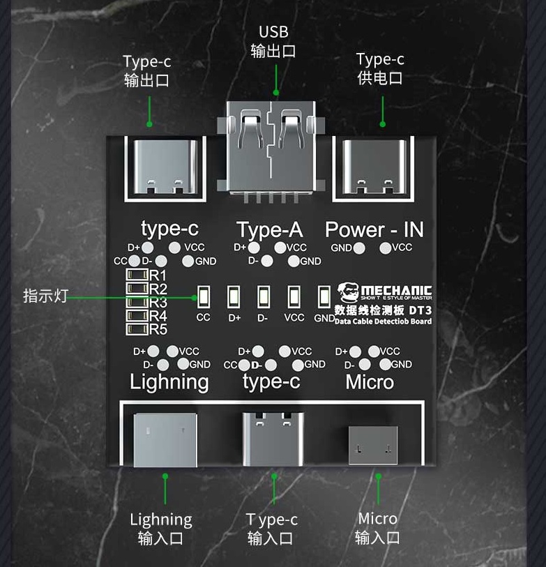 MECHANIC DT3 Data Cable Detect - Mechanical Switch Tester incelemesi ve fiyatı
