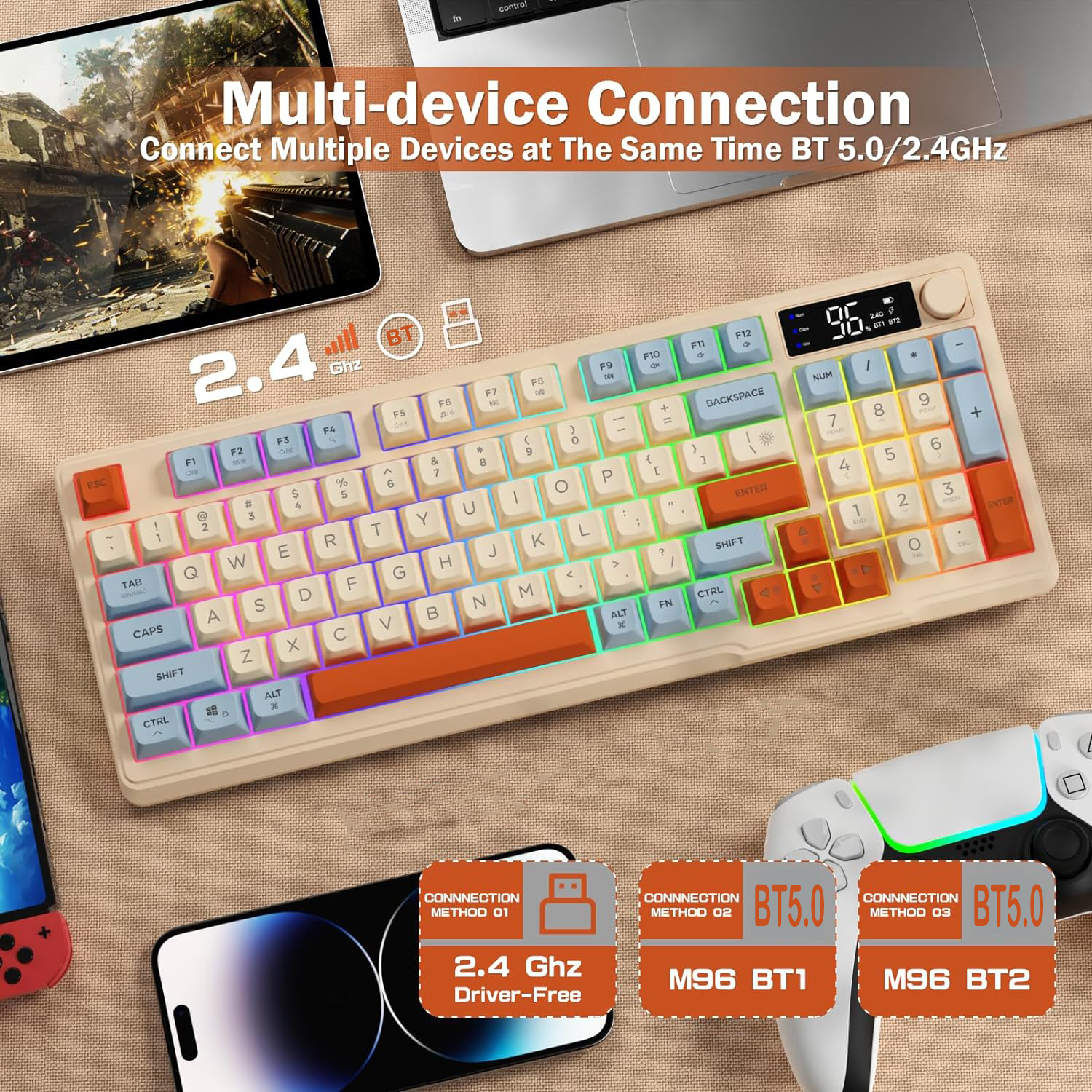 ZIYOU LANG Wireless Gaming Key - Gaming Keyboard That Is Quiet incelemesi ve fiyatı