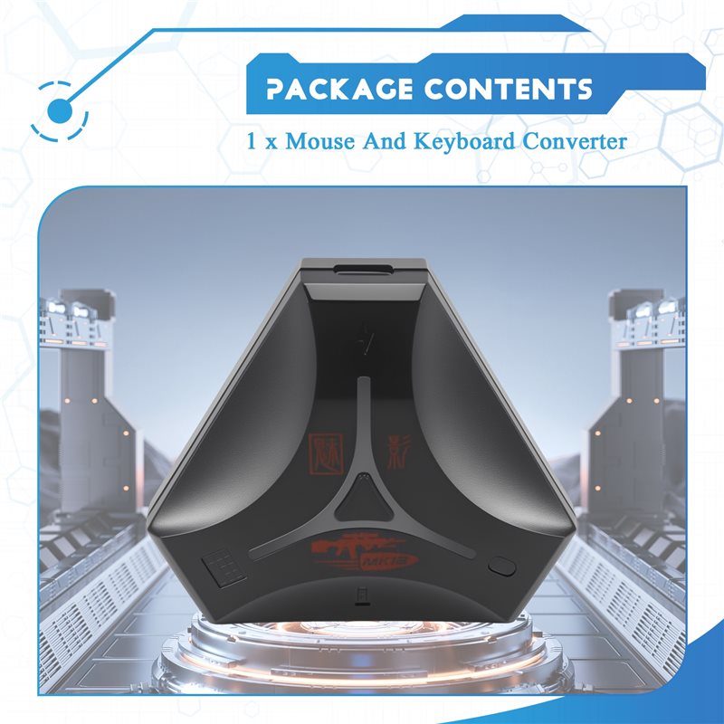 New-1 Piece MK12 Plug And Paly - Gaming Keyboard And Mouse Converter For Mobile incelemesi ve fiyatı