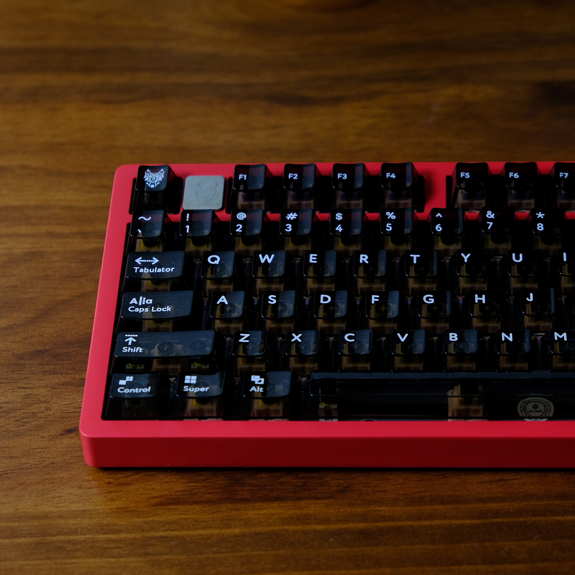 114 Keys Black Crystal Transpa - Keyboard Gaming Transparent incelemesi ve fiyatı