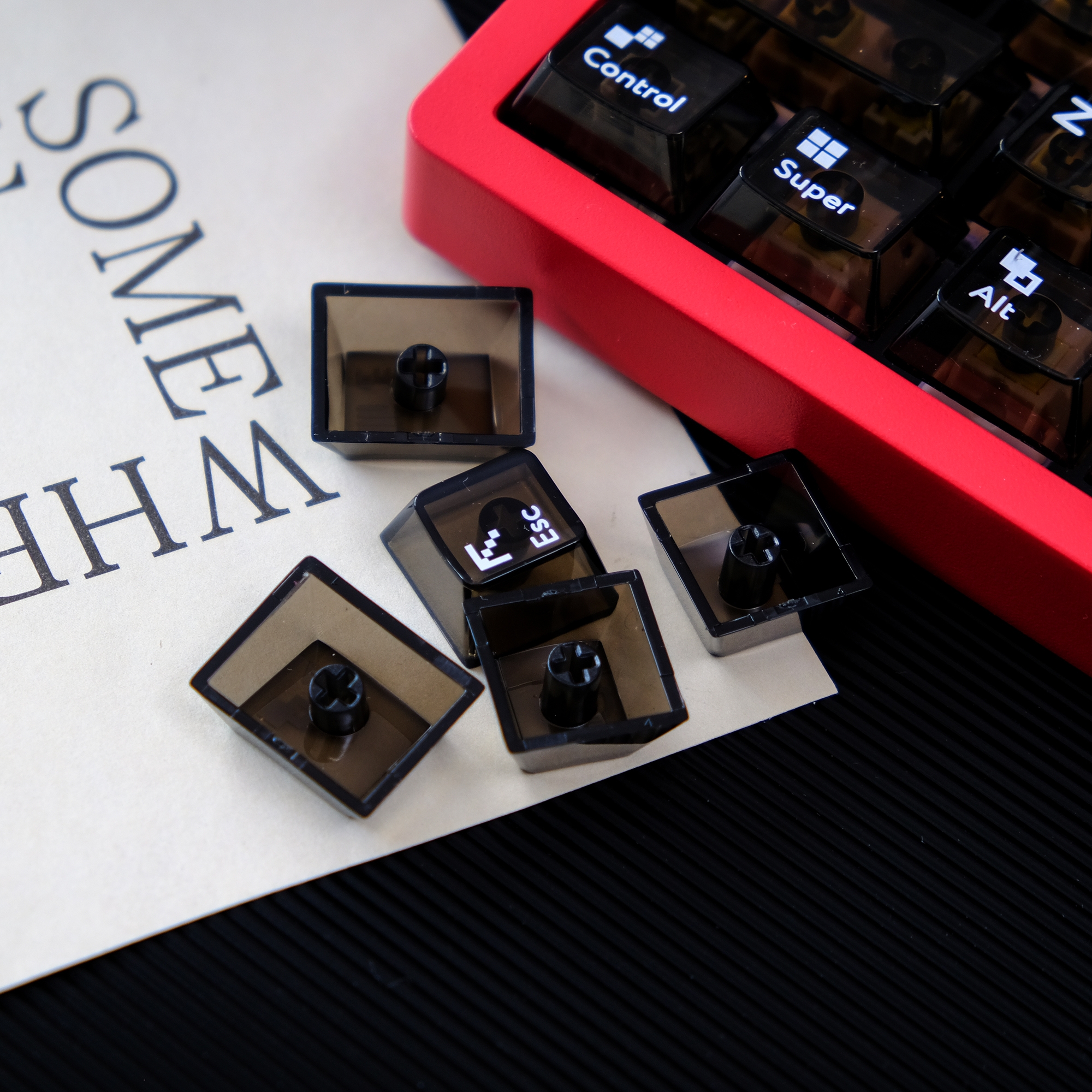 114 Keys Black Crystal Transpa - Keyboard Gaming Transparent incelemesi ve fiyatı