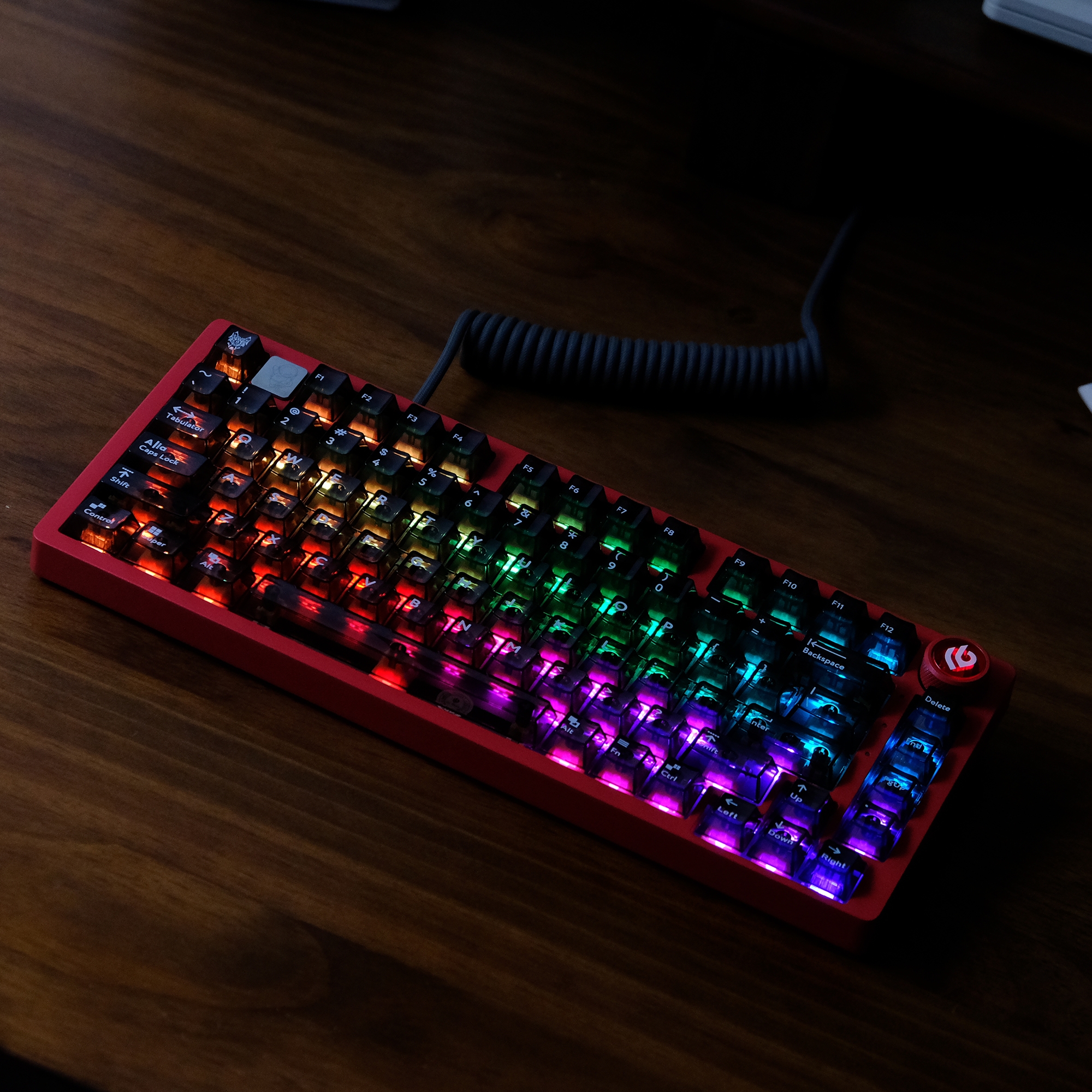 114 Keys Black Crystal Transpa - Keyboard Gaming Transparent incelemesi ve fiyatı