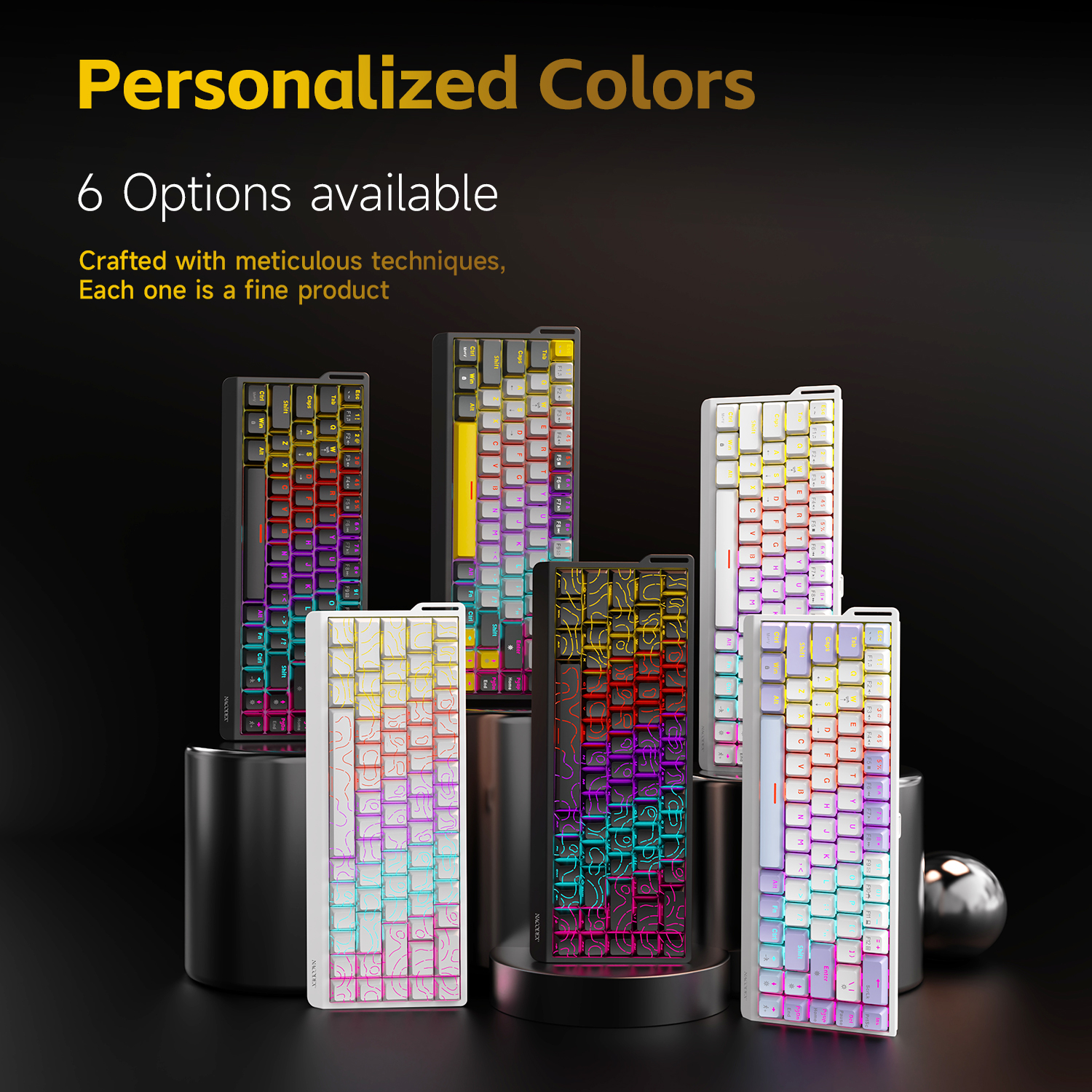 AJAZZ NK68V2 Single-Mode Wired - Keyboard Gaming Transparent incelemesi ve fiyatı