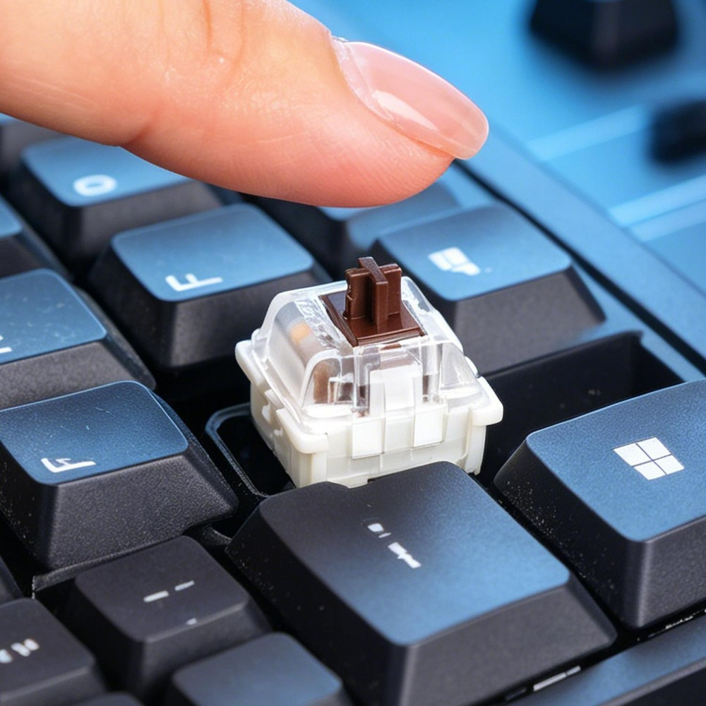 10/20Pcs Blue/Red/Tea Axis DIY - Keyboard Gaming Blue Switch incelemesi ve fiyatı