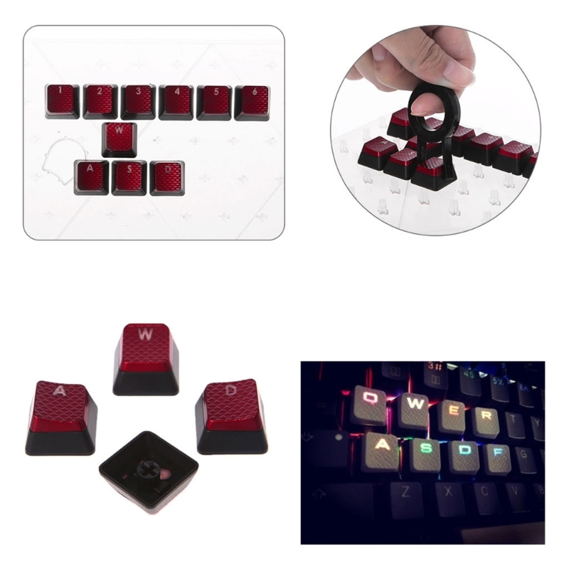 10 Keys Backlit Keycaps Non-sl - Gaming Keyboard Backlit incelemesi ve fiyatı