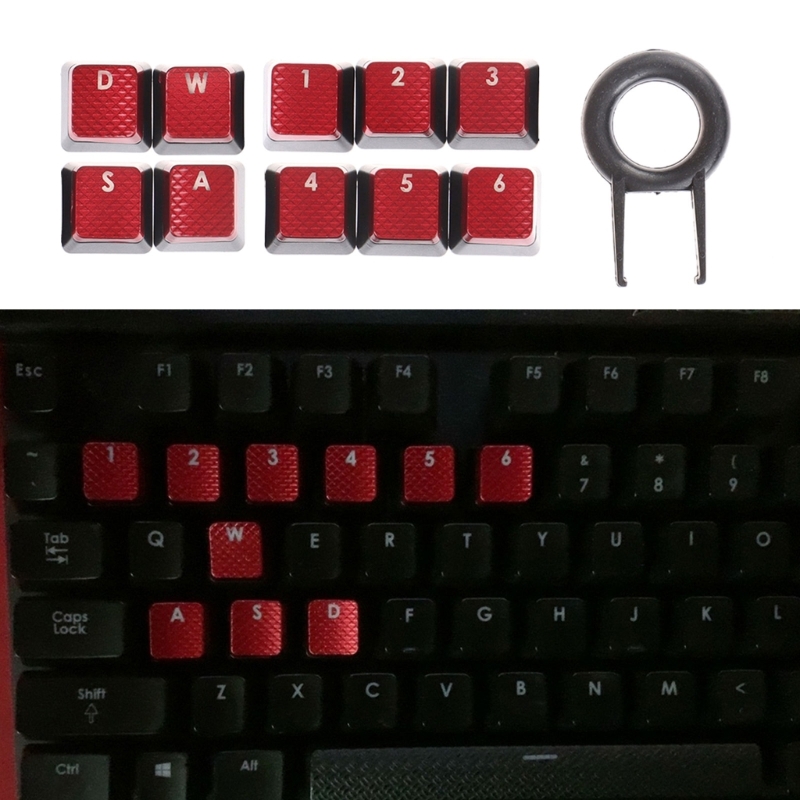 10 Keys Backlit Keycaps Non-sl - Gaming Keyboard Backlit incelemesi ve fiyatı