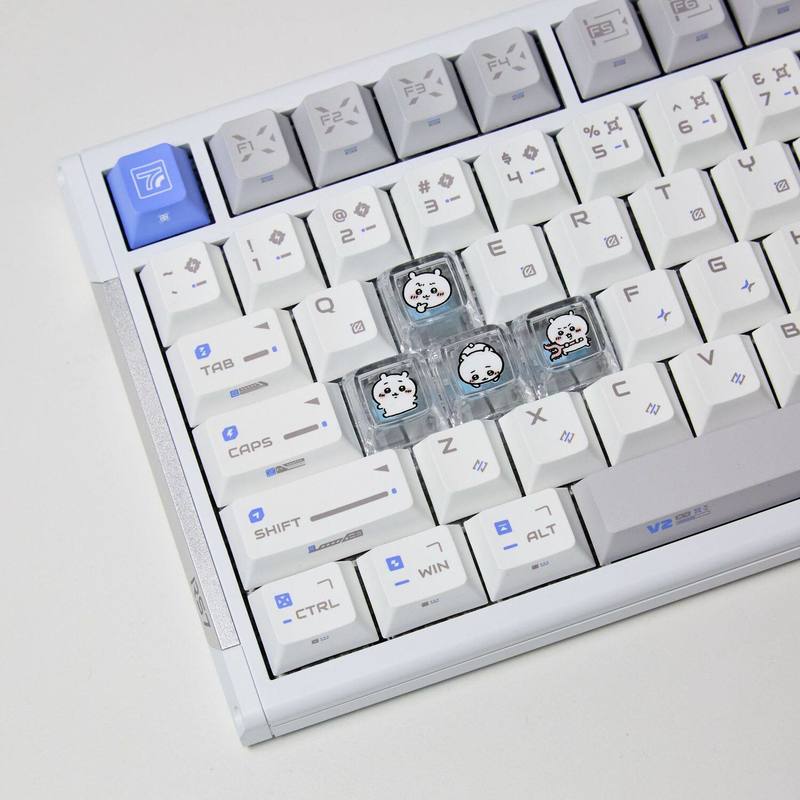 Chiikawa 4 Pcs Handmade Transp - Keyboard Gaming Transparent incelemesi ve fiyatı