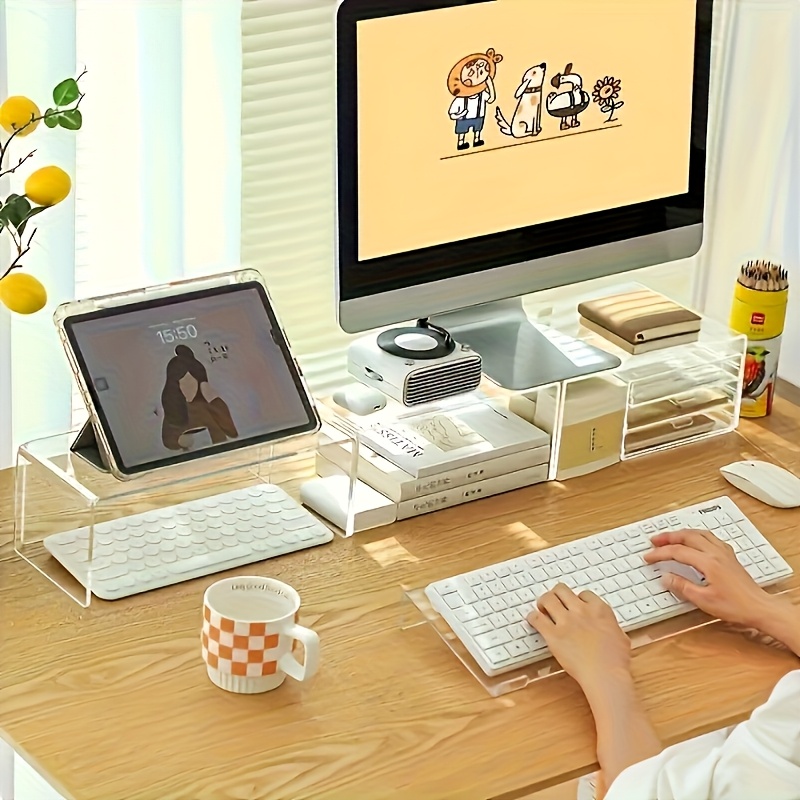 Acrylic keyboard stand, transp - Keyboard Gaming Transparent incelemesi ve fiyatı