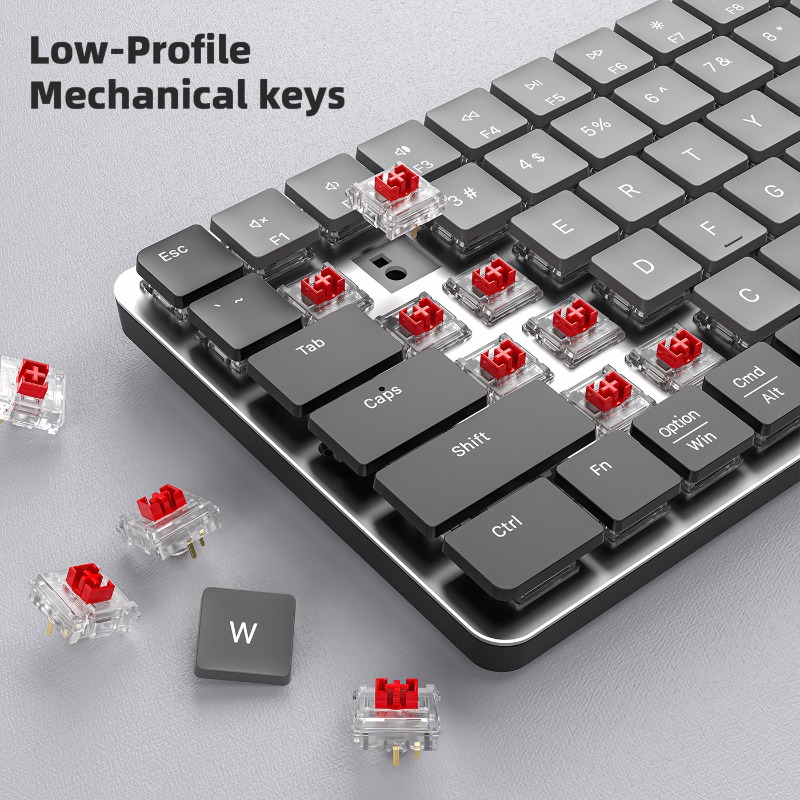 Bluetooth Dual-Mode Ultra-Thin - Gaming Keyboard That Is Quiet incelemesi ve fiyatı