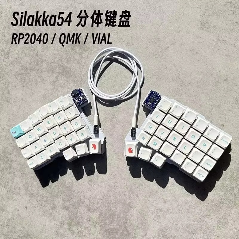 Silakka54 Ergonomic Split Mech - Gaming Keyboard Hot Swappable incelemesi ve fiyatı