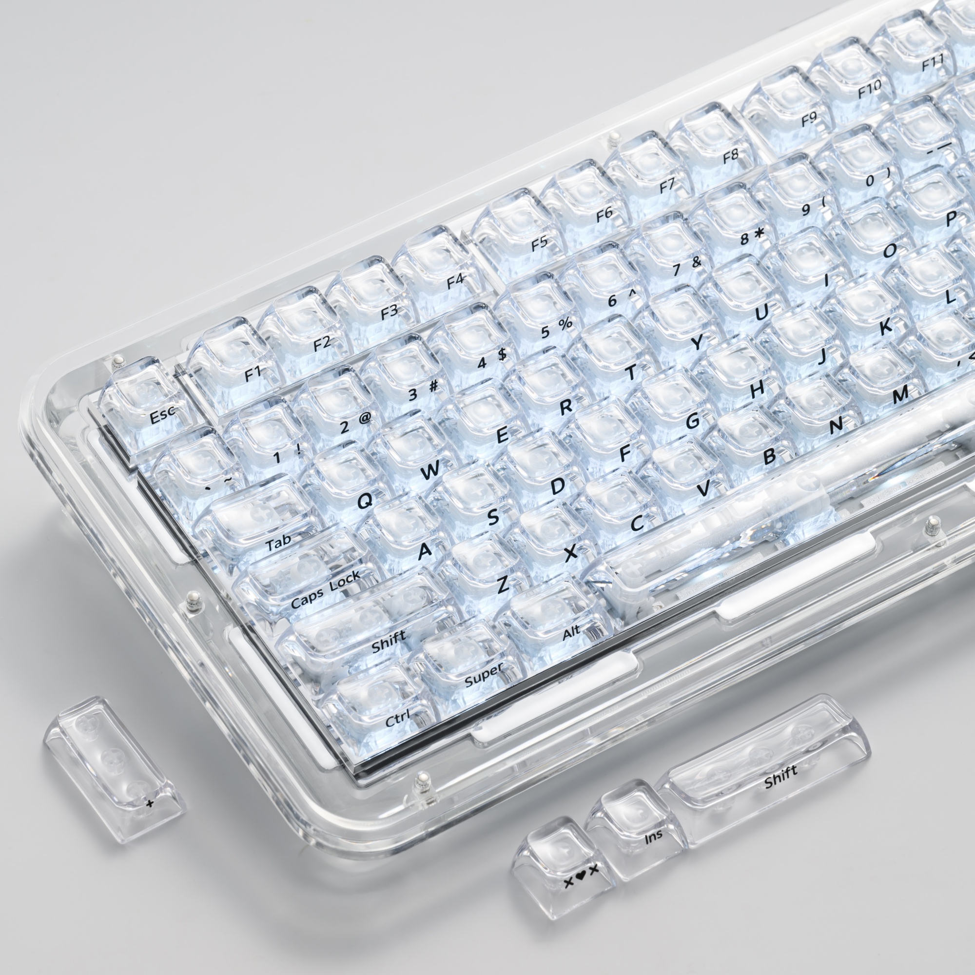 XVX Crystal Transparent SA Pro - Keyboard Gaming Transparent incelemesi ve fiyatı