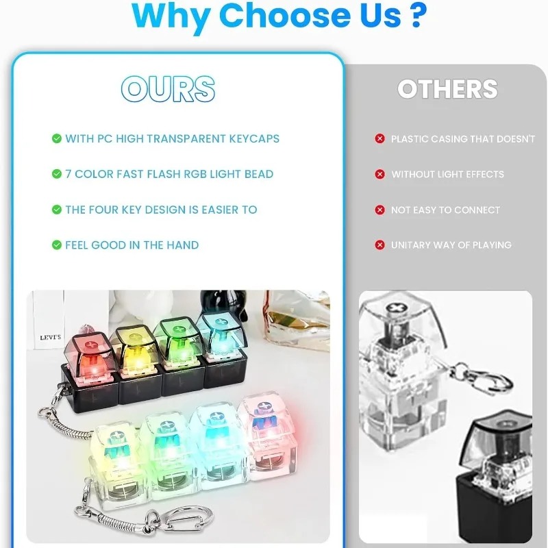 4-Key Mechanical Keyboard Swit - Mechanical Switch Tester incelemesi ve fiyatı