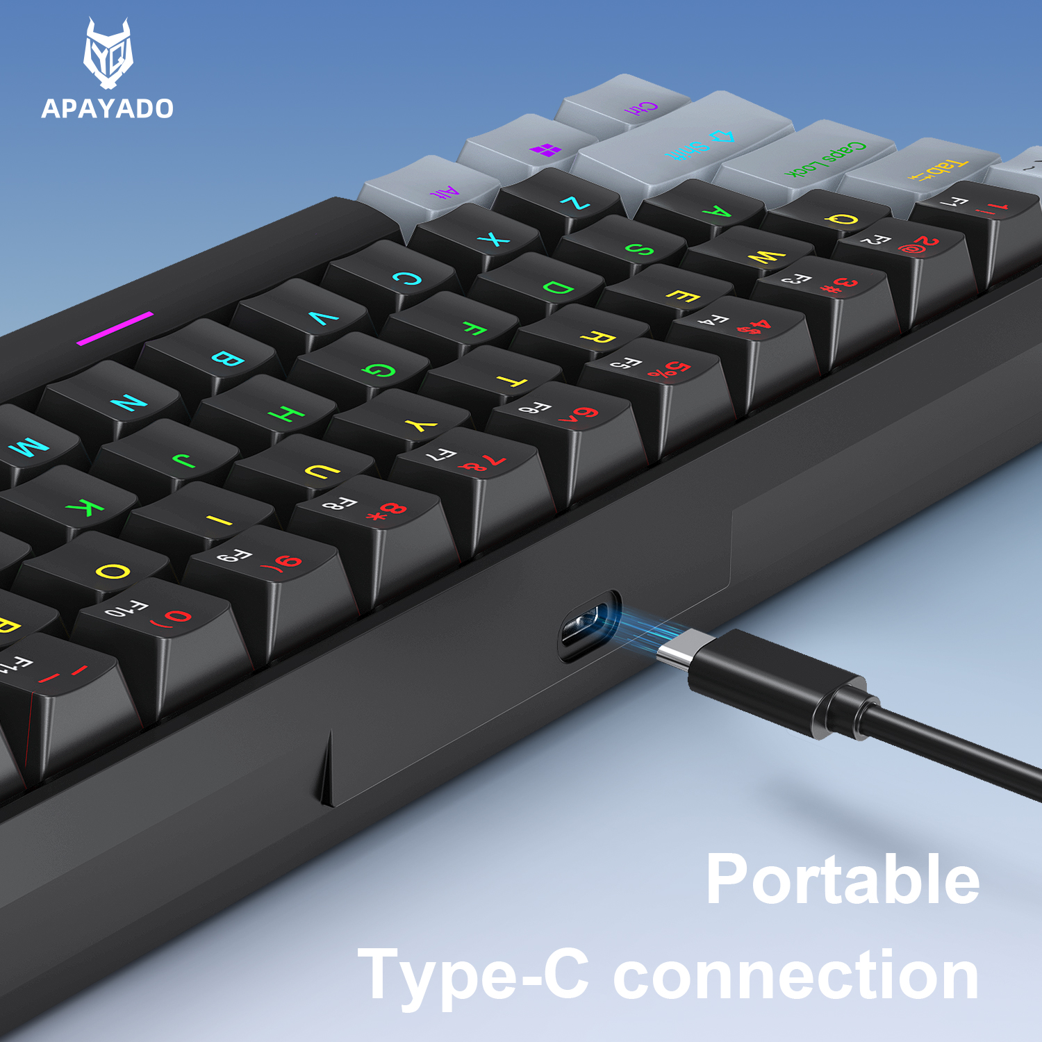K61 Wired Mechanical Gaming Ke - Keyboard Gaming Blue Switch incelemesi ve fiyatı