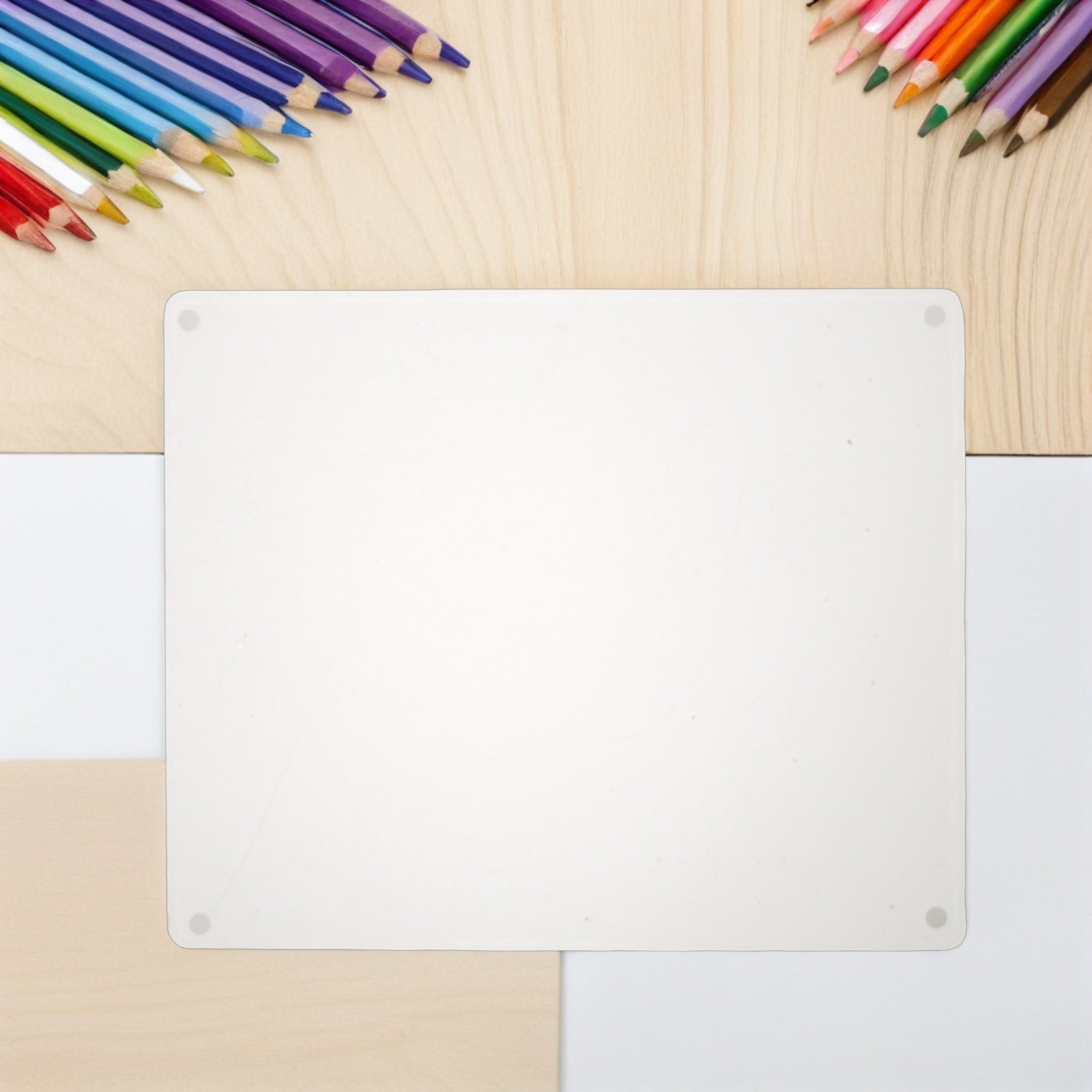 Frosted Glass Mouse Pad Clear  - Keyboard Gaming Transparent incelemesi ve fiyatı