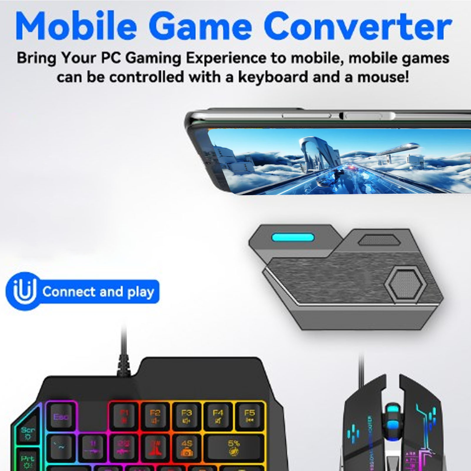 Mobile Game Combo Pack Bluetoo - Gaming Keyboard Hand incelemesi ve fiyatı